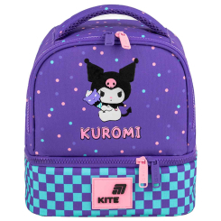 Рюкзаки та сумки - Сумка для ланчу Kite Kuromi (HK26-2708) Рюкзаки та сумки - Сумка для ланчу Kite Kuromi (HK26-2708)