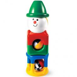 Развивающие игрушки - Развивающая игрушка Пирамидка Клоун Tolo Toys (86270)