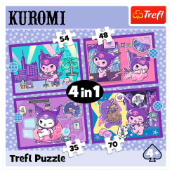 Пазлы - Пазлы Trefl День с Куроми 4 в 1 (34676)