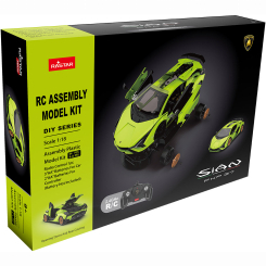 Конструкторы с уникальными деталями - Конструктор Rastar Lamborghini Sian 1:18 Зеленый (454.00.32)