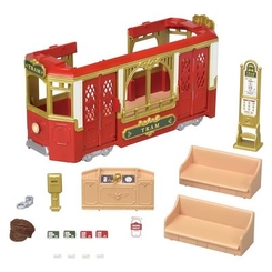 Игрушечные наборы - Игровой набор Sylvanian Families Трамвай (6007)