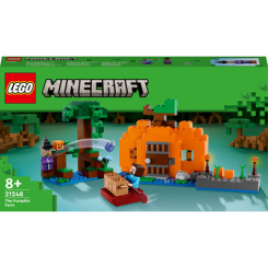 Конструктори LEGO - Конструктор LEGO Minecraft Гарбузова ферма (21248)