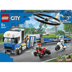Конструкторы LEGO - Конструктор LEGO City Полицейский вертолётный транспорт (60244)