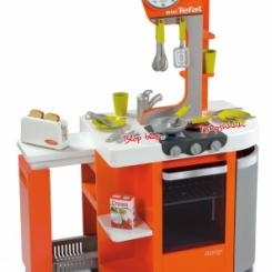 Детские кухни и бытовая техника - Игровой набор Интерактивная кухня Tefal Cook Party Smoby (24554) (024554)