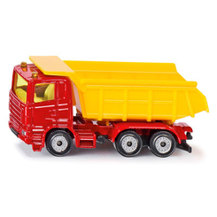 Транспорт і спецтехніка - Колекційна модель Вантажівка самоскид жовтий Siku (1075)