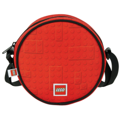 Рюкзаки та сумки - Сумка через плече LEGO Lifestyle Round Brick dots red (20369-2611)