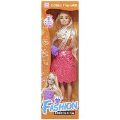 Куклы - Кукла Fashion show в кораловом 28 см MIC (Q11-8) (215887)