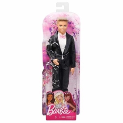 Модельные куклы - Кукла Кен Жених обновленный Barbie (DVP39)