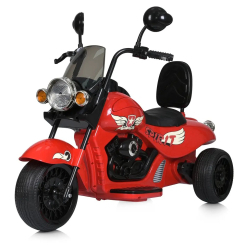 Электромобили - Мотоцикл Bambi Racer красный (M 5739EL-3) Электромобили - Мотоцикл Bambi Racer красный (M 5739EL-3)