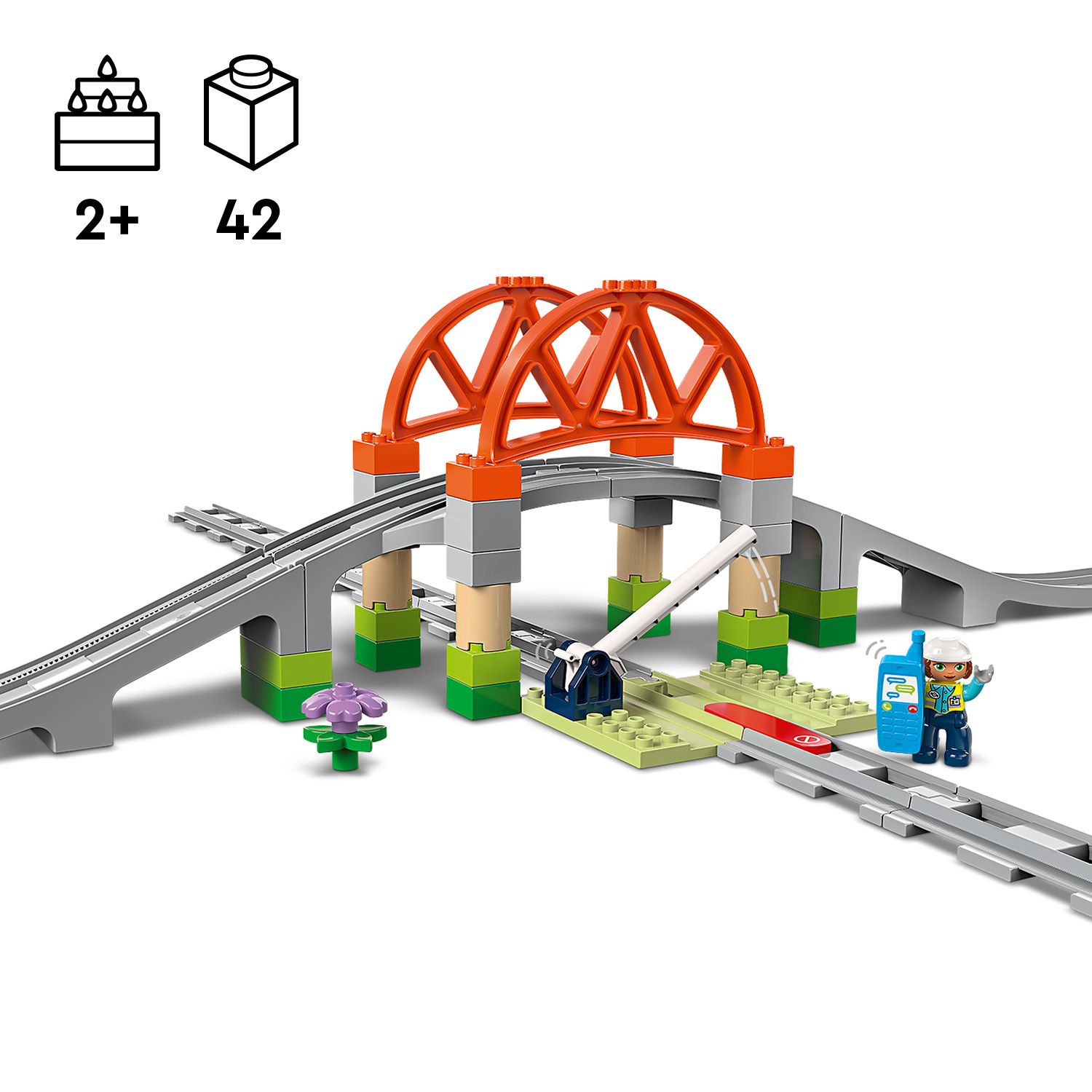 Доповніть будь-який набір потягів LEGO® DUPLO®