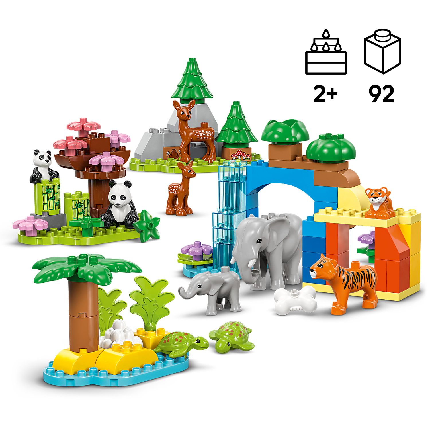 10 фигурок диких животных LEGO® DUPLO®