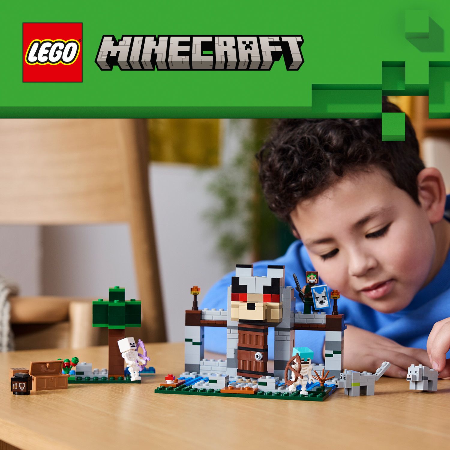 Ігровий набір-фортеця для гравців Minecraft®