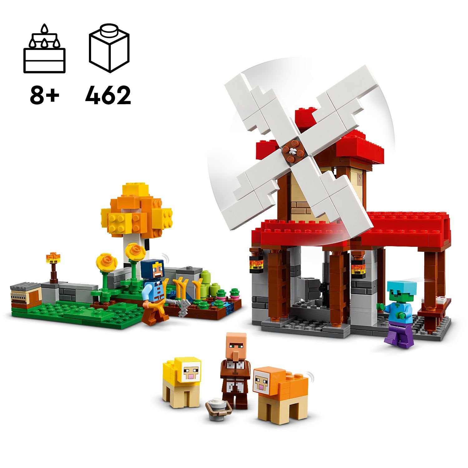 Ігри Minecraft® на фермі LEGO®