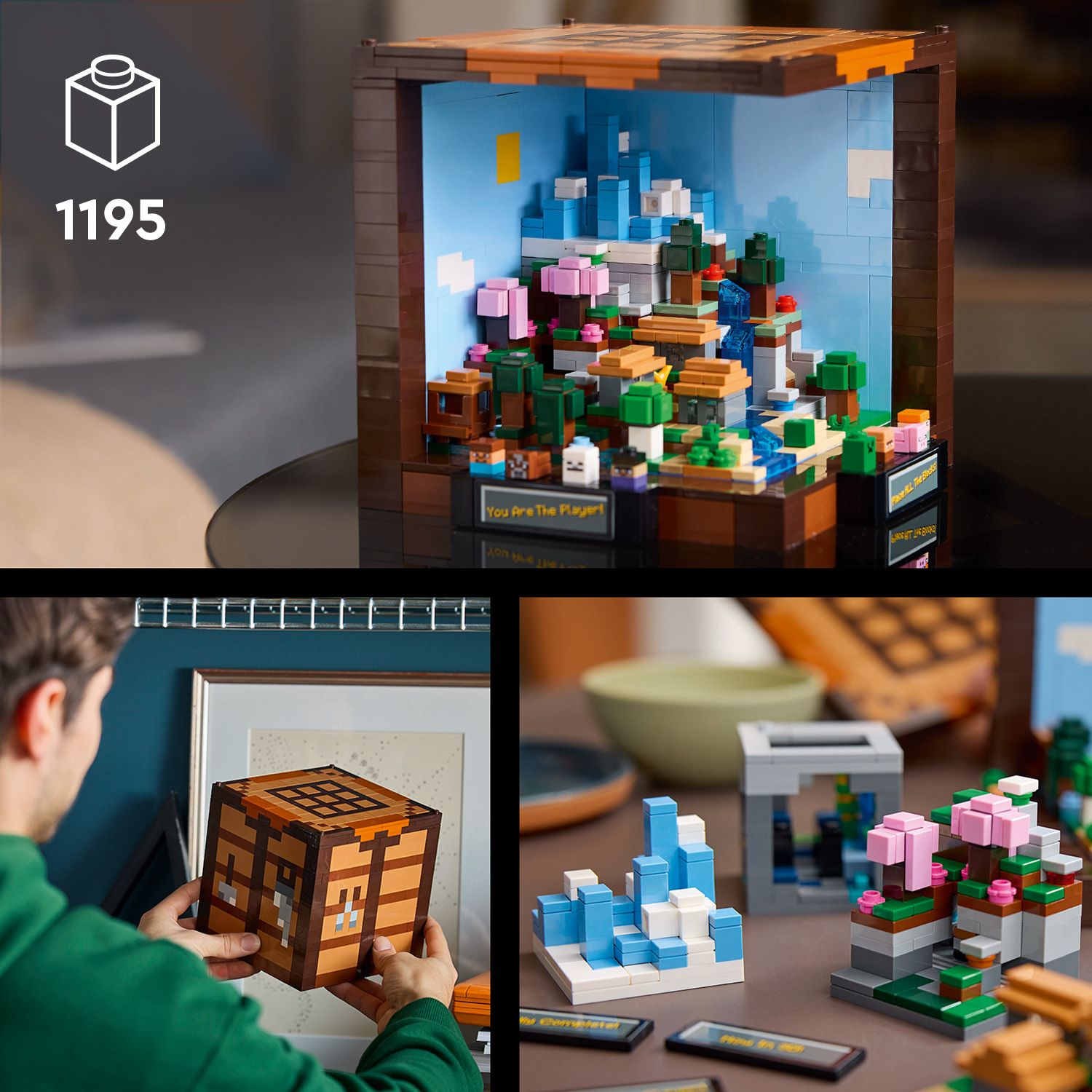 Вся магия LEGO® Minecraft® в одном наборе