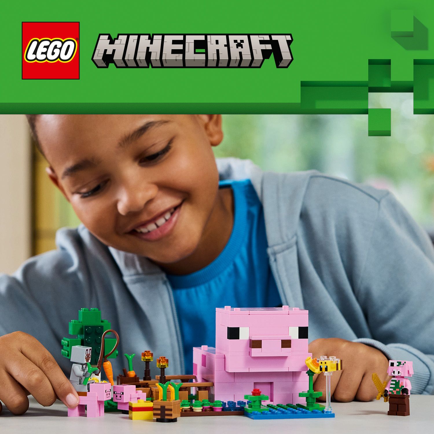 Розваги Minecraft® на фермі у формі свині