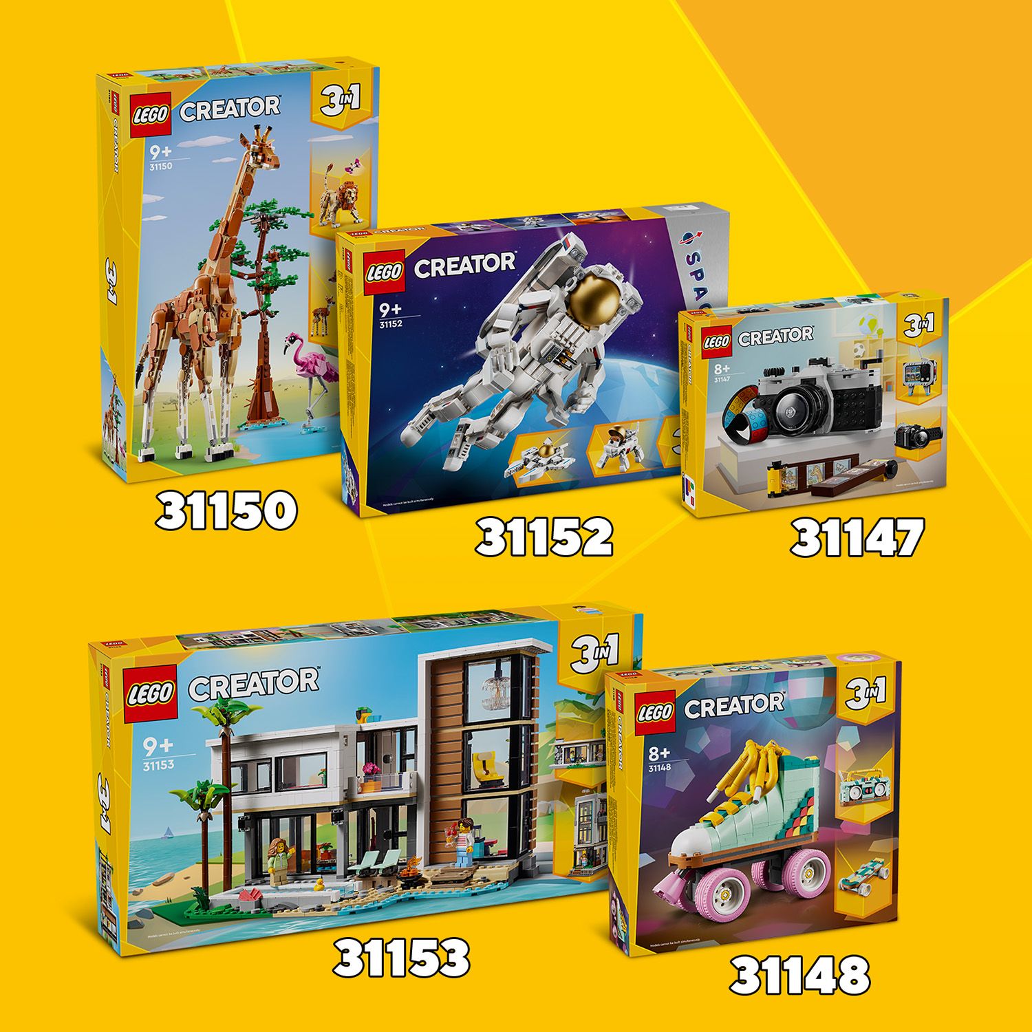 Откройте для себя другие наборы LEGO® Creator 3в1