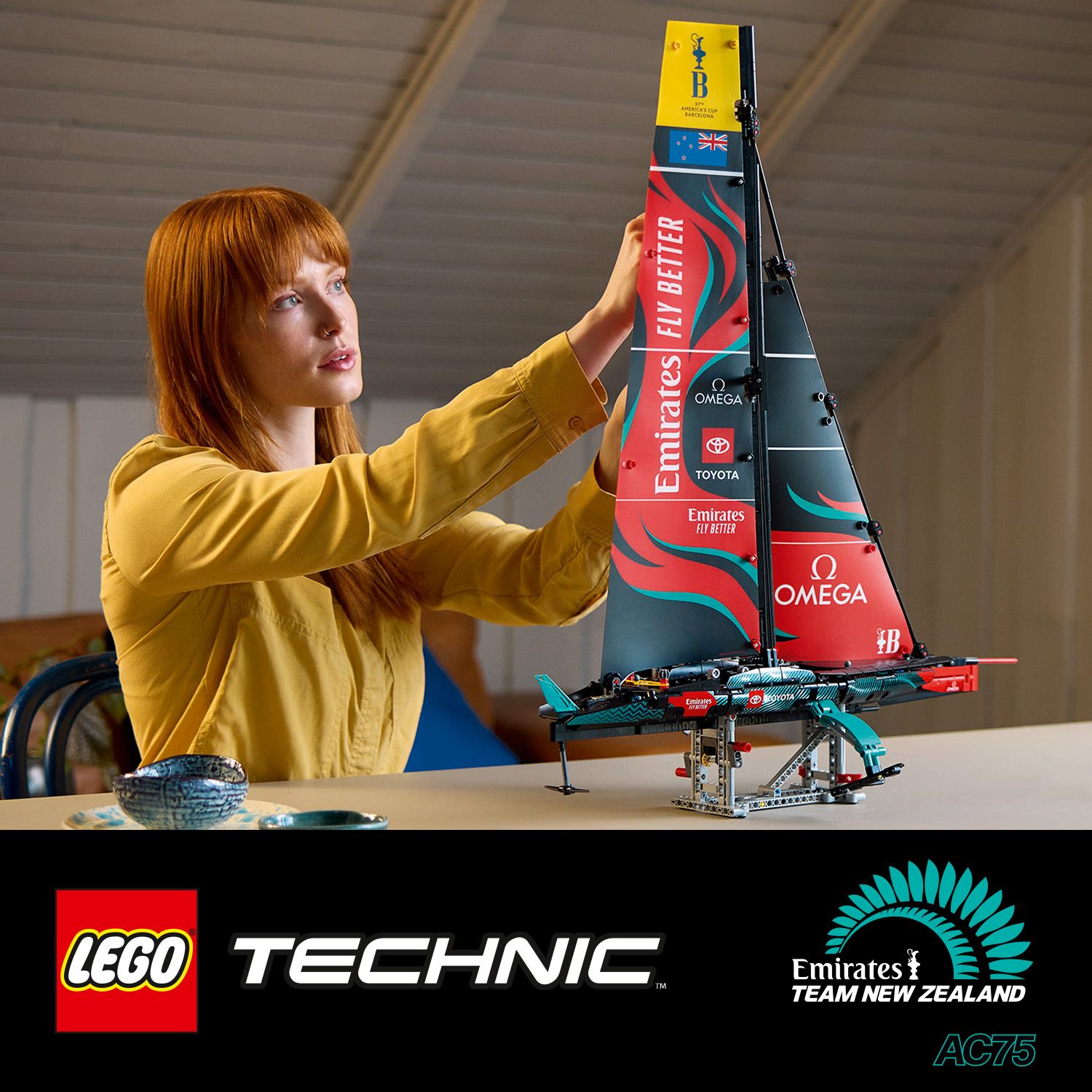 Гоночна яхта LEGO® для дорослих