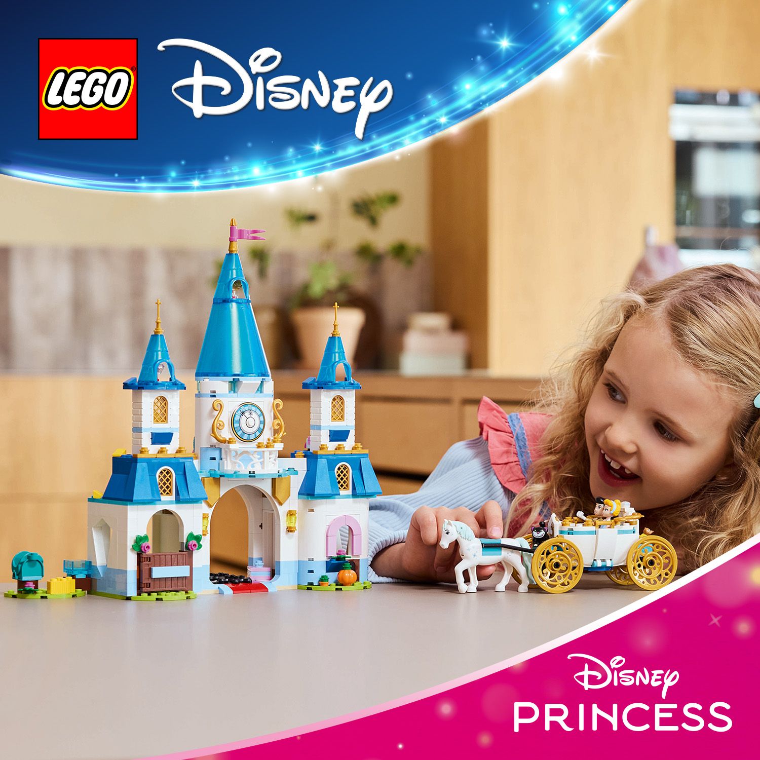 Веселый набор для конструирования для детей и фанов Disney
