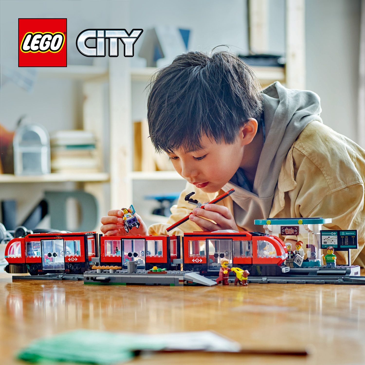 Игрушечный трамвай LEGO® City