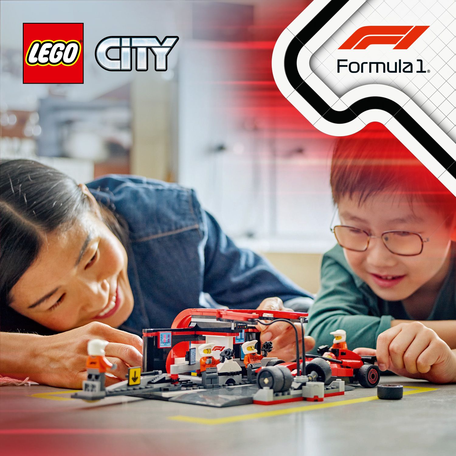 Ігровий набір LEGO® City Піт-стоп F1® з Ferrari