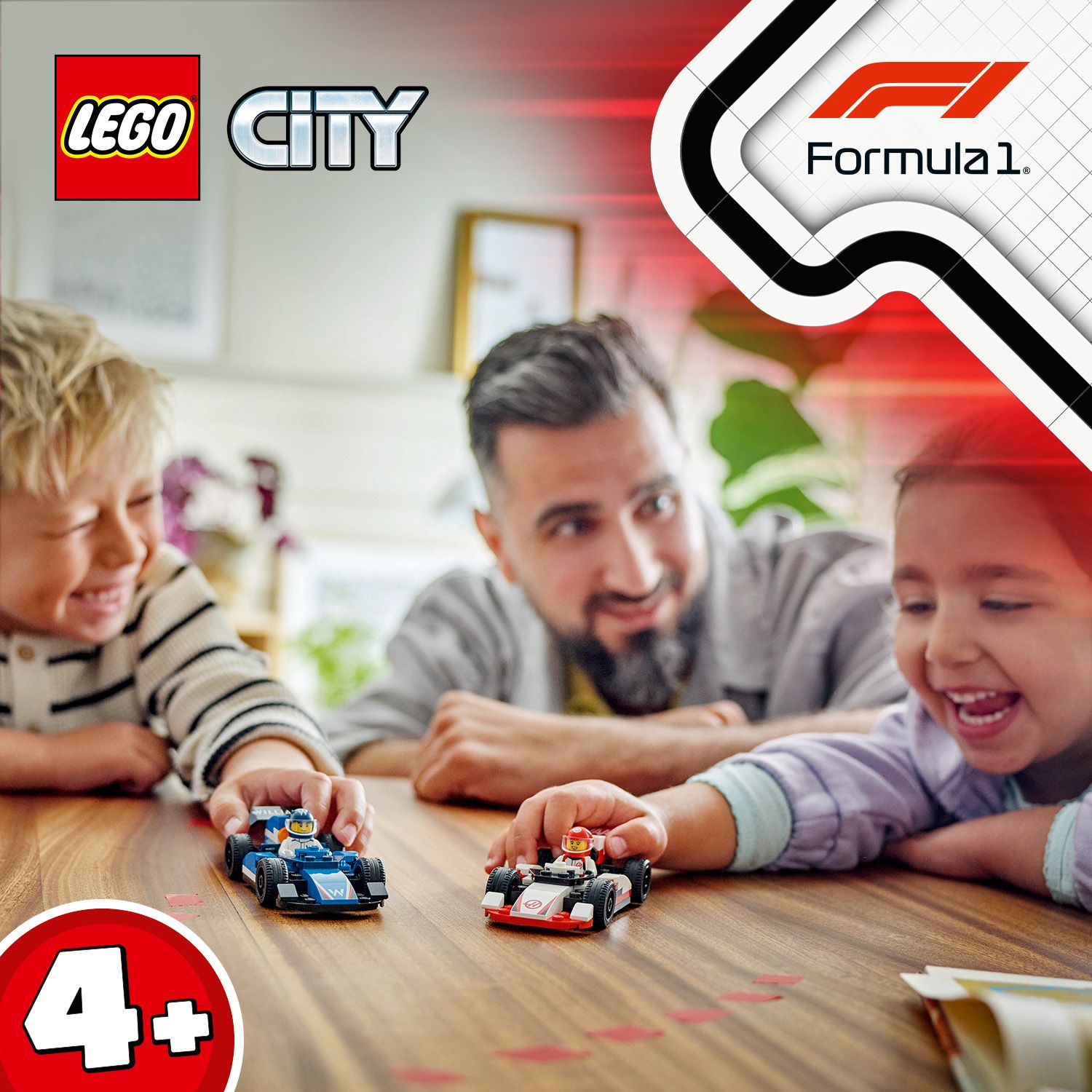 Набор автомобилей для гонок LEGO® City F1®