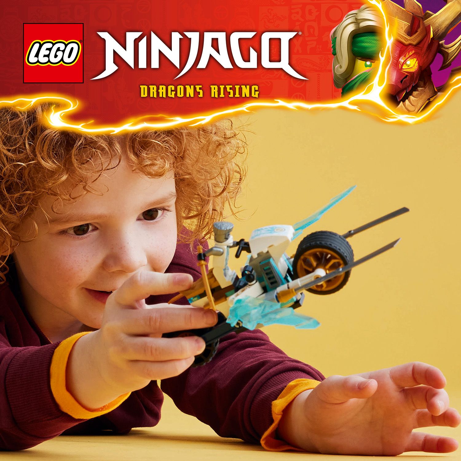 Игровой набор с мотоциклом LEGO® NINJAGO®