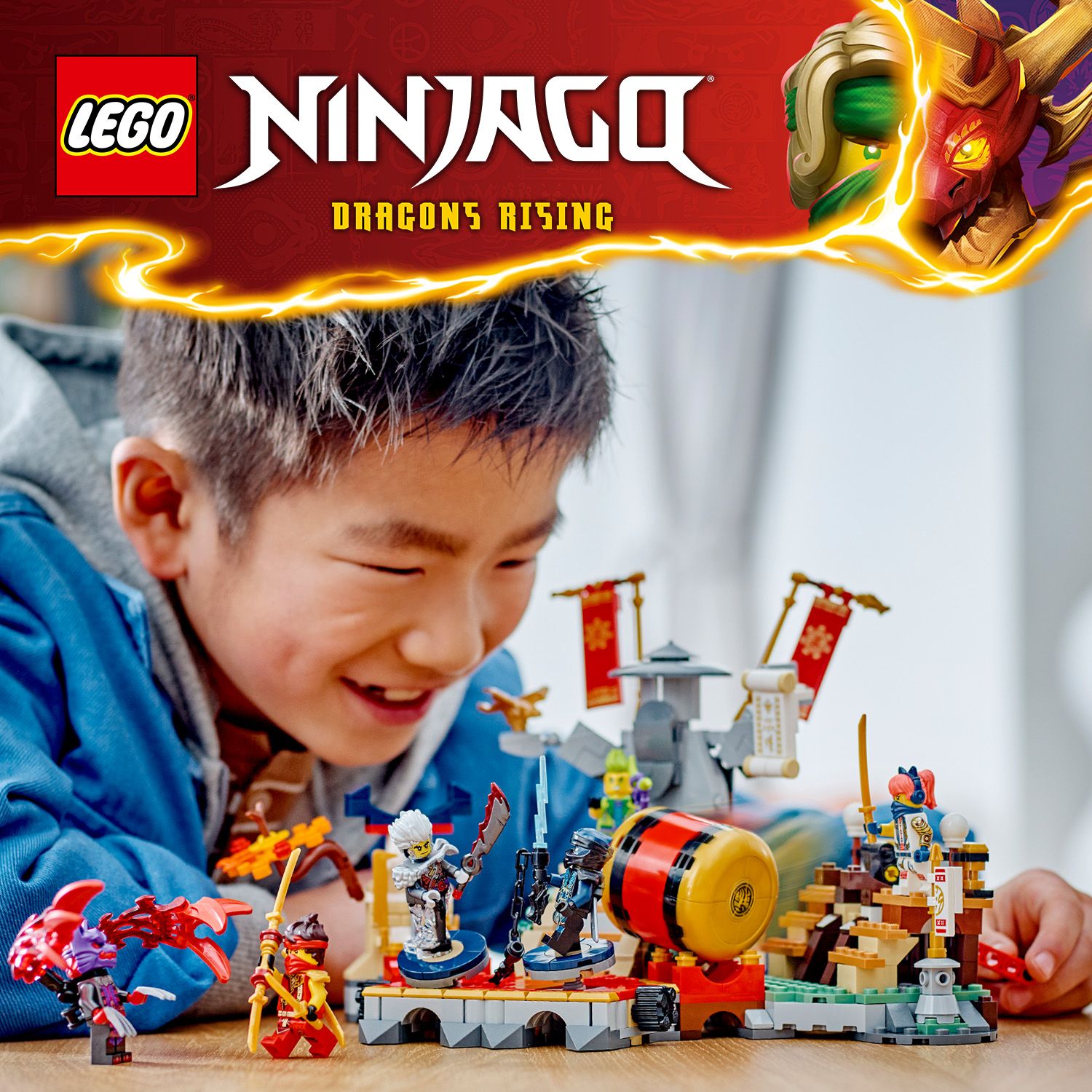 Игровой набор LEGO® NINJAGO® Боевая арена турнира