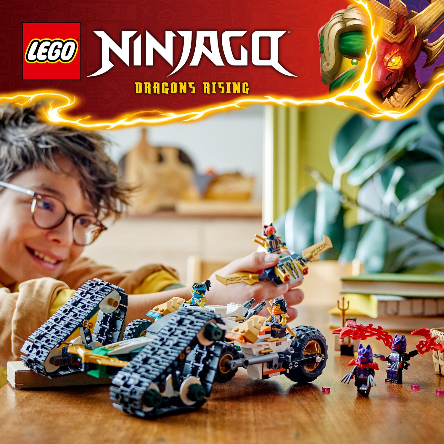 Набор транспортных средств LEGO® NINJAGO® 4-в-1