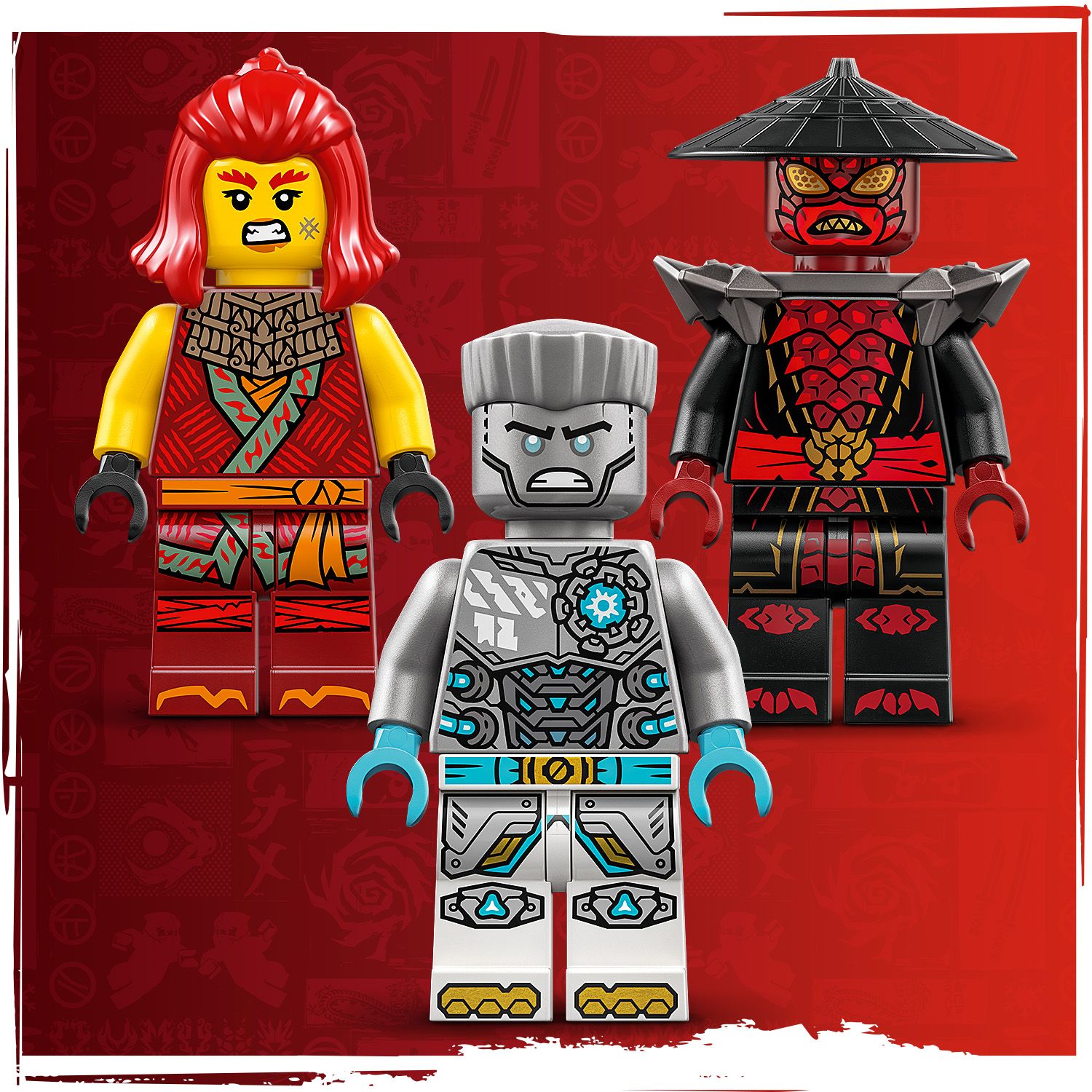 3 мини-фигурки NINJAGO®