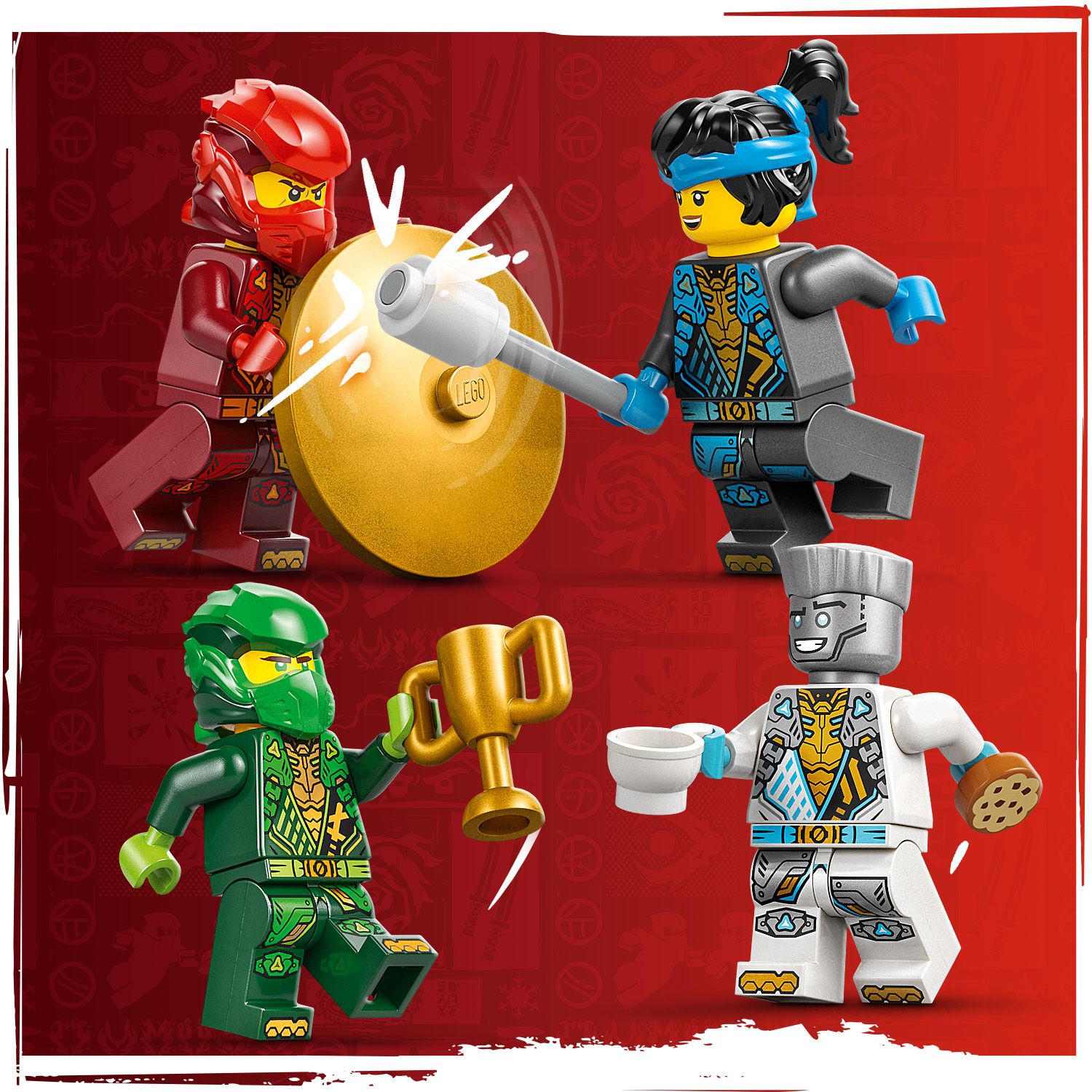4 мініфігурки NINJAGO®