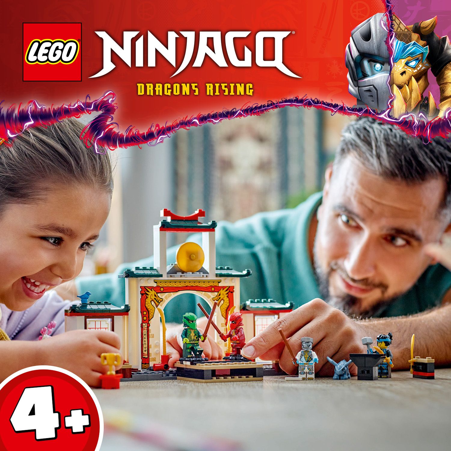 Захопливий набір для конструювання храму LEGO® NINJAGO®