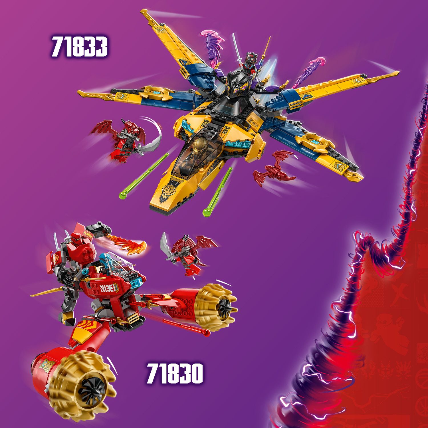 Больше наборов LEGO® NINJAGO® для коллекционирования