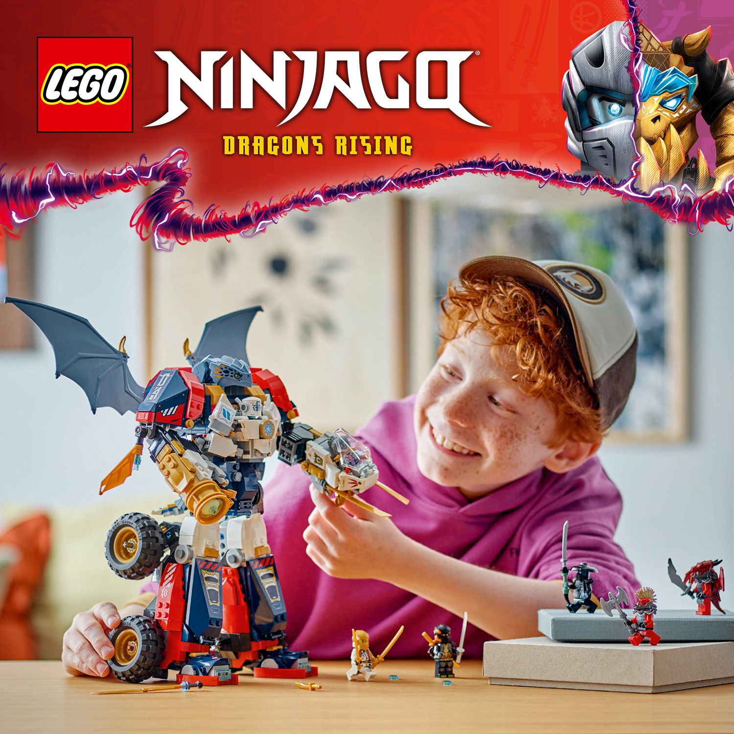Игровой набор роботов LEGO® NINJAGO® 4-в-1