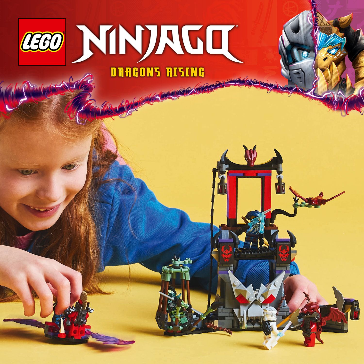 Игровой набор LEGO® NINJAGO® с ареной для битвы