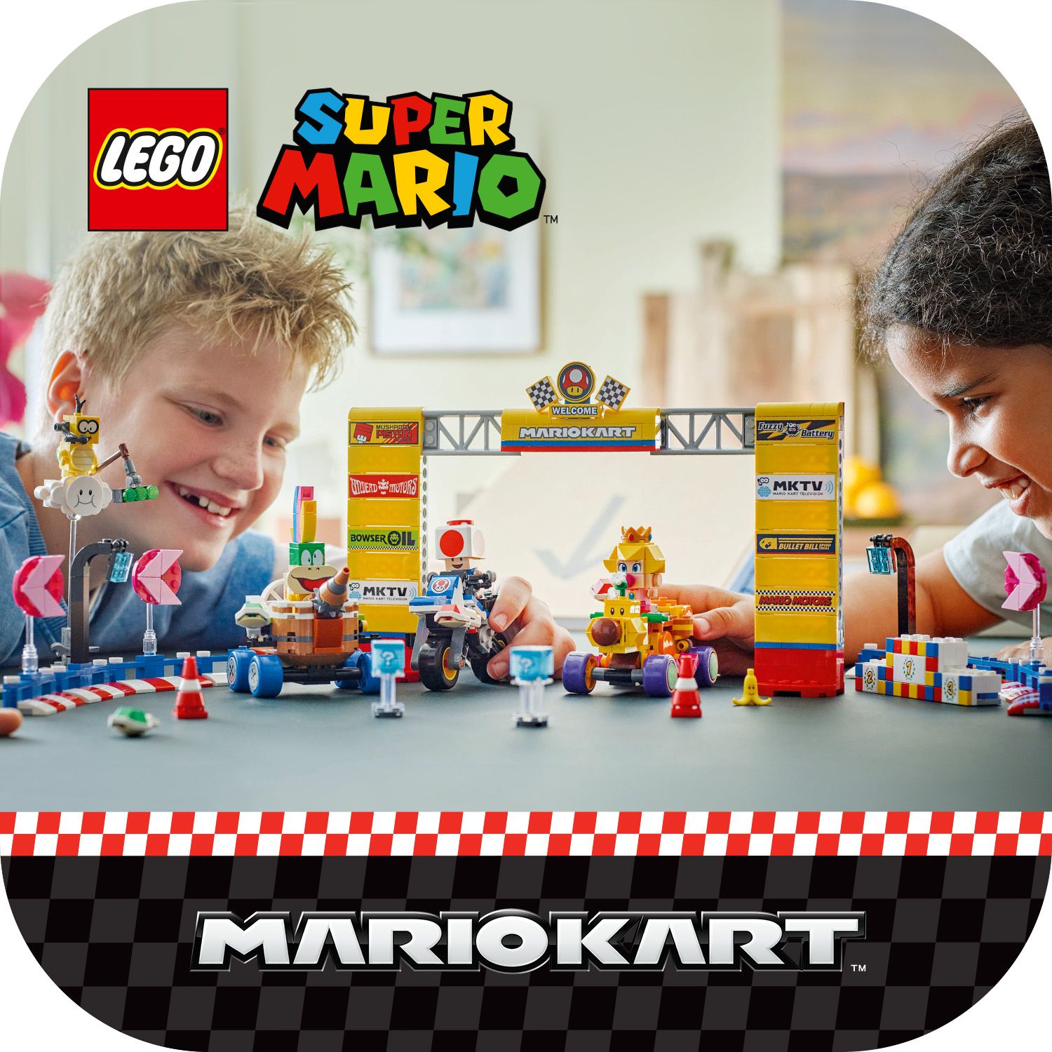Персоналізована гоночна іграшка для фанатів Mario Kart™