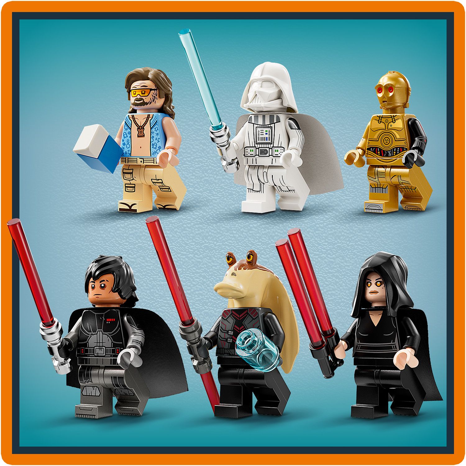 6 мини-фигурок LEGO® Star Wars™