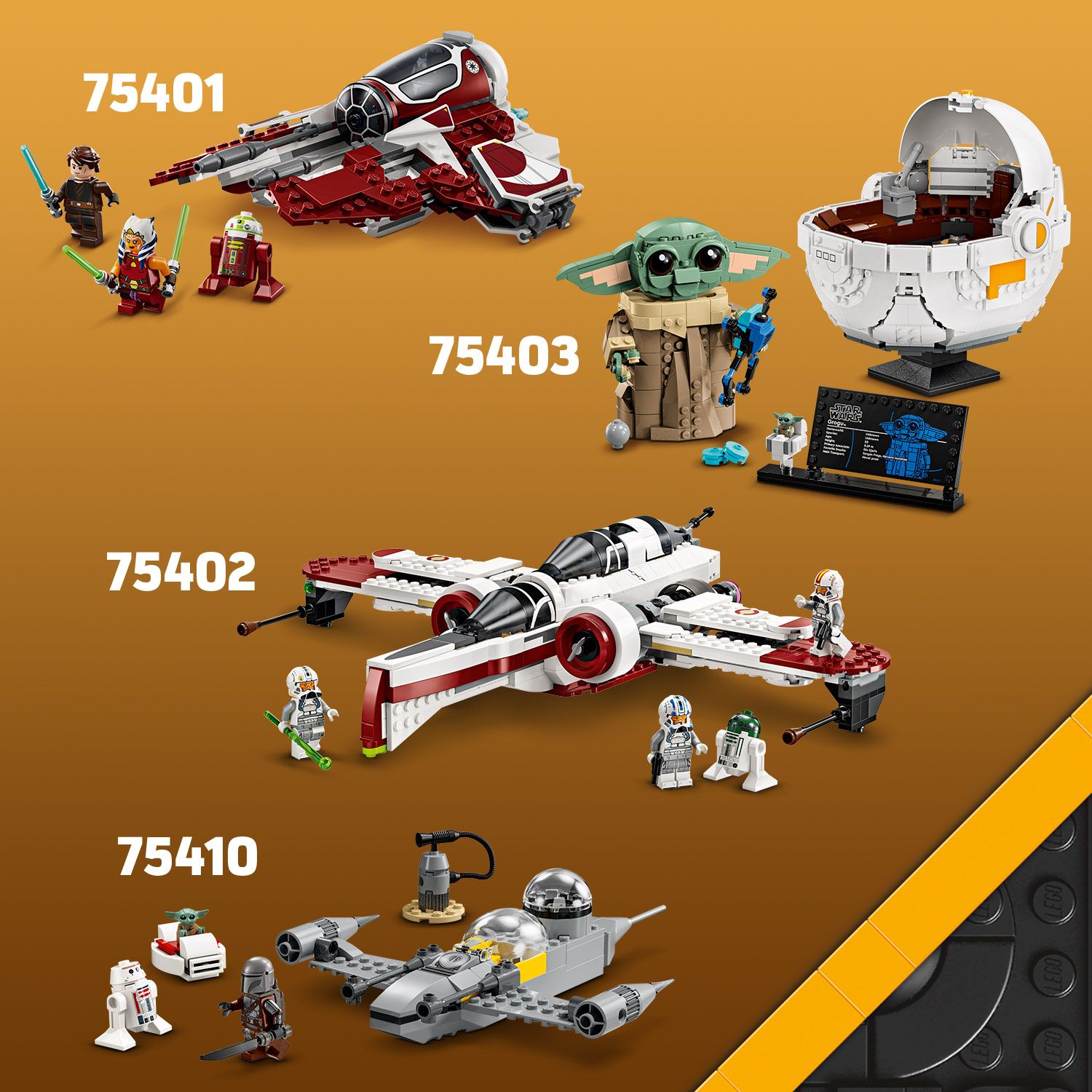 Исследуйте галактику LEGO® Star Wars™