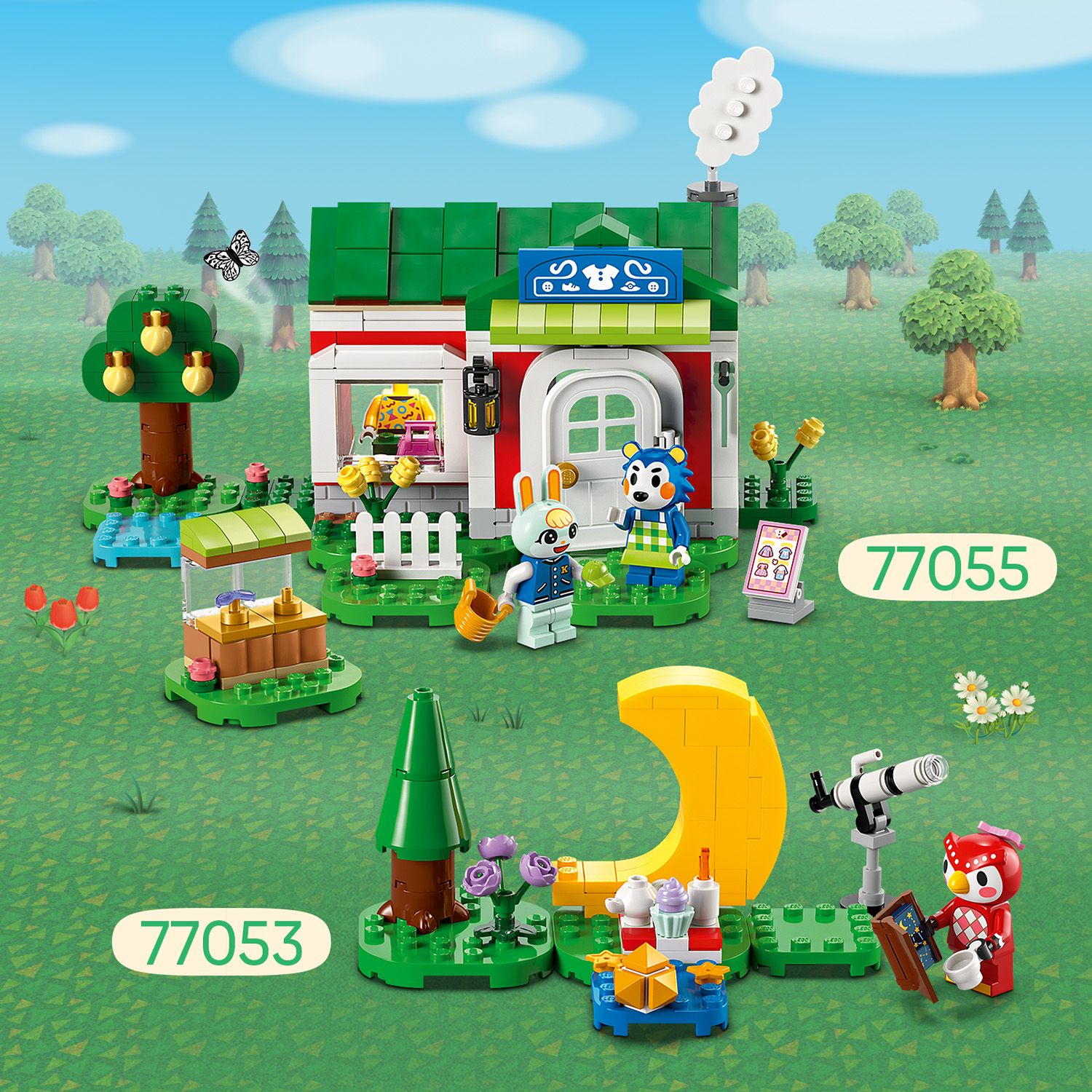 Увеличивайте свой мир LEGO® Animal Crossing™