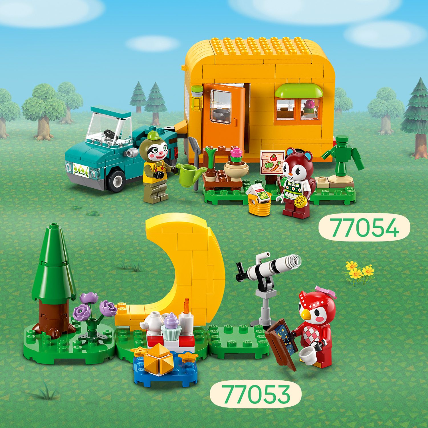 Увеличивайте свой мир LEGO® Animal Crossing™