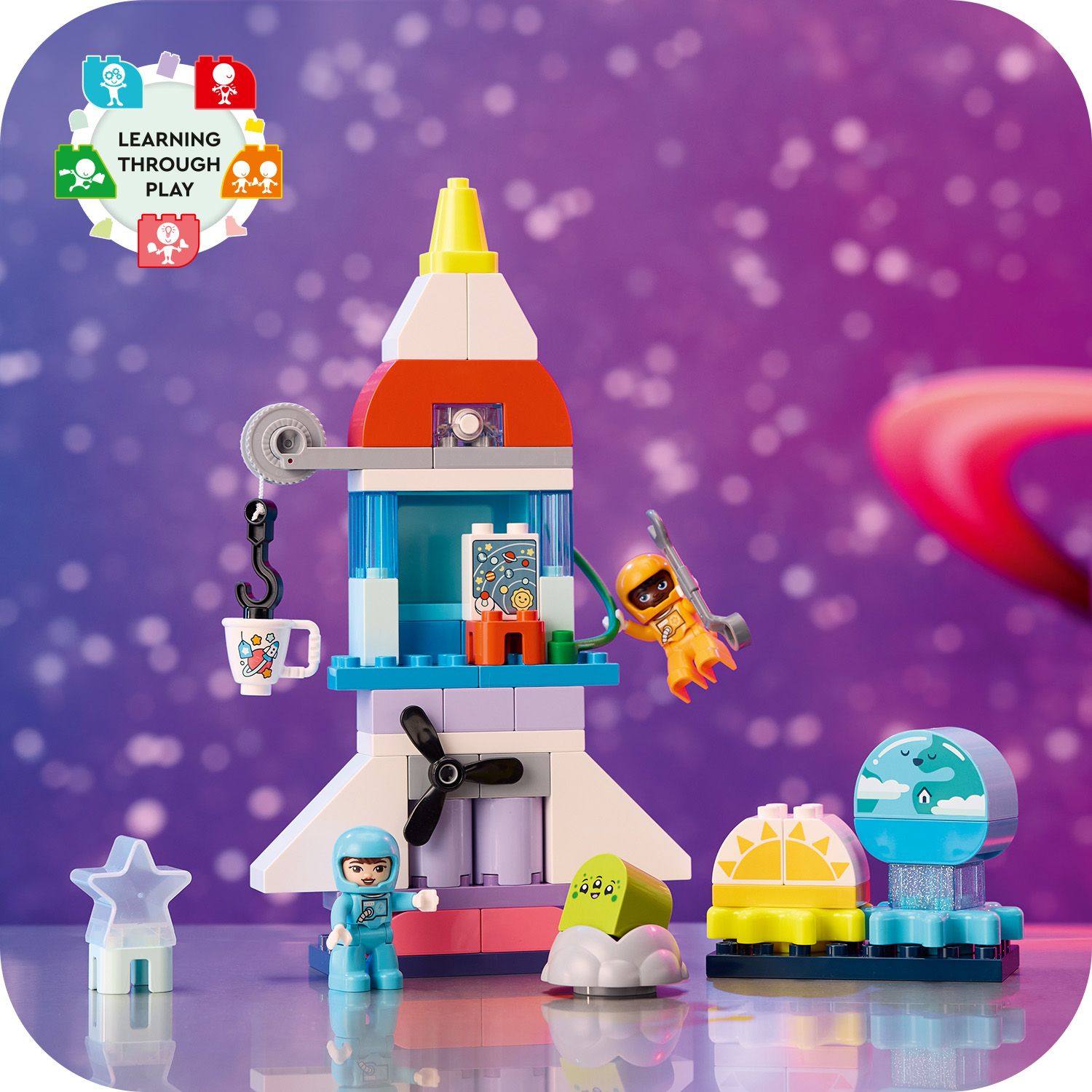 Космічний корабель LEGO® DUPLO®, яким можна пишатися