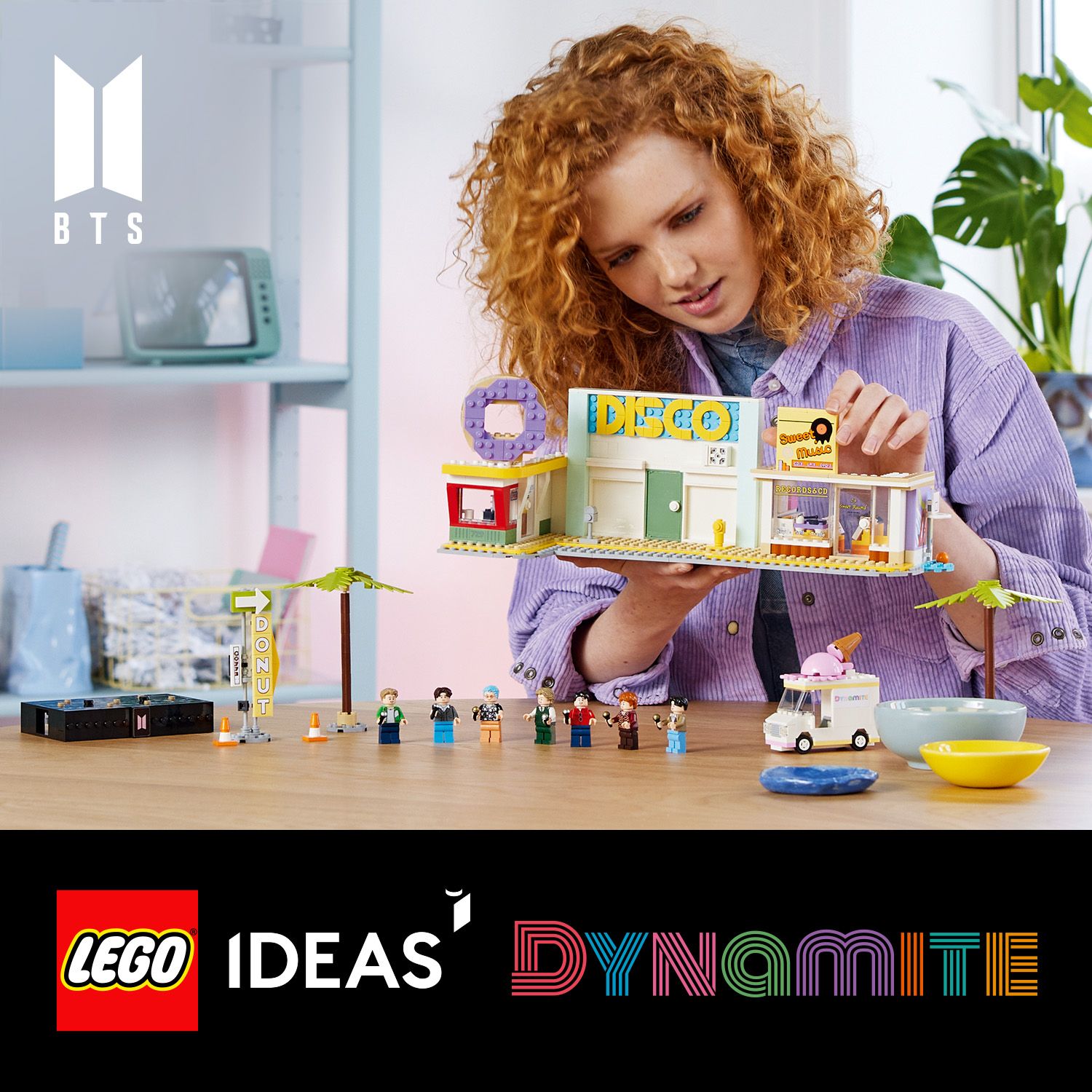 Ідеальний набір LEGO® для поціновувачів BTS