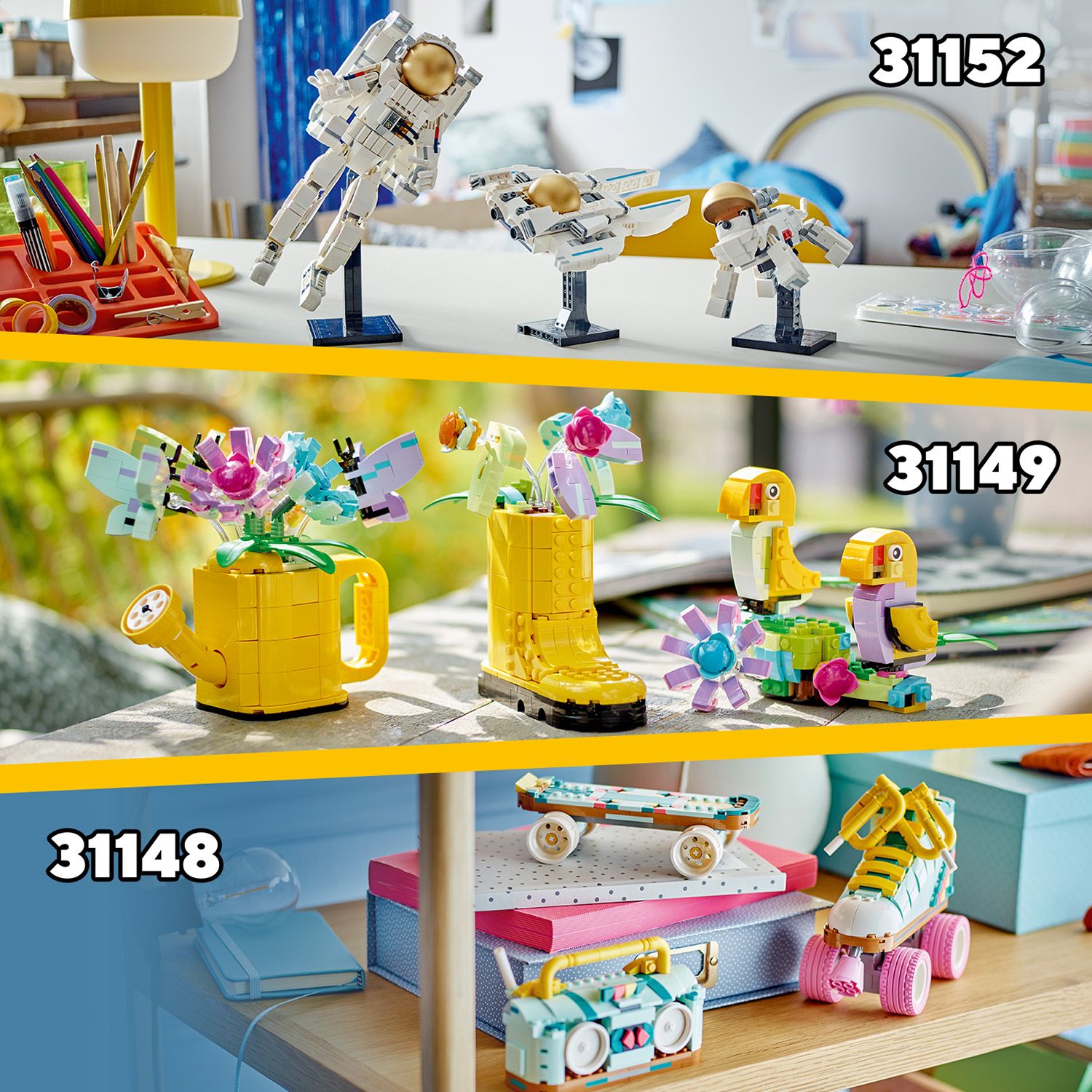 Откройте для себя другие наборы LEGO® Creator 3в1