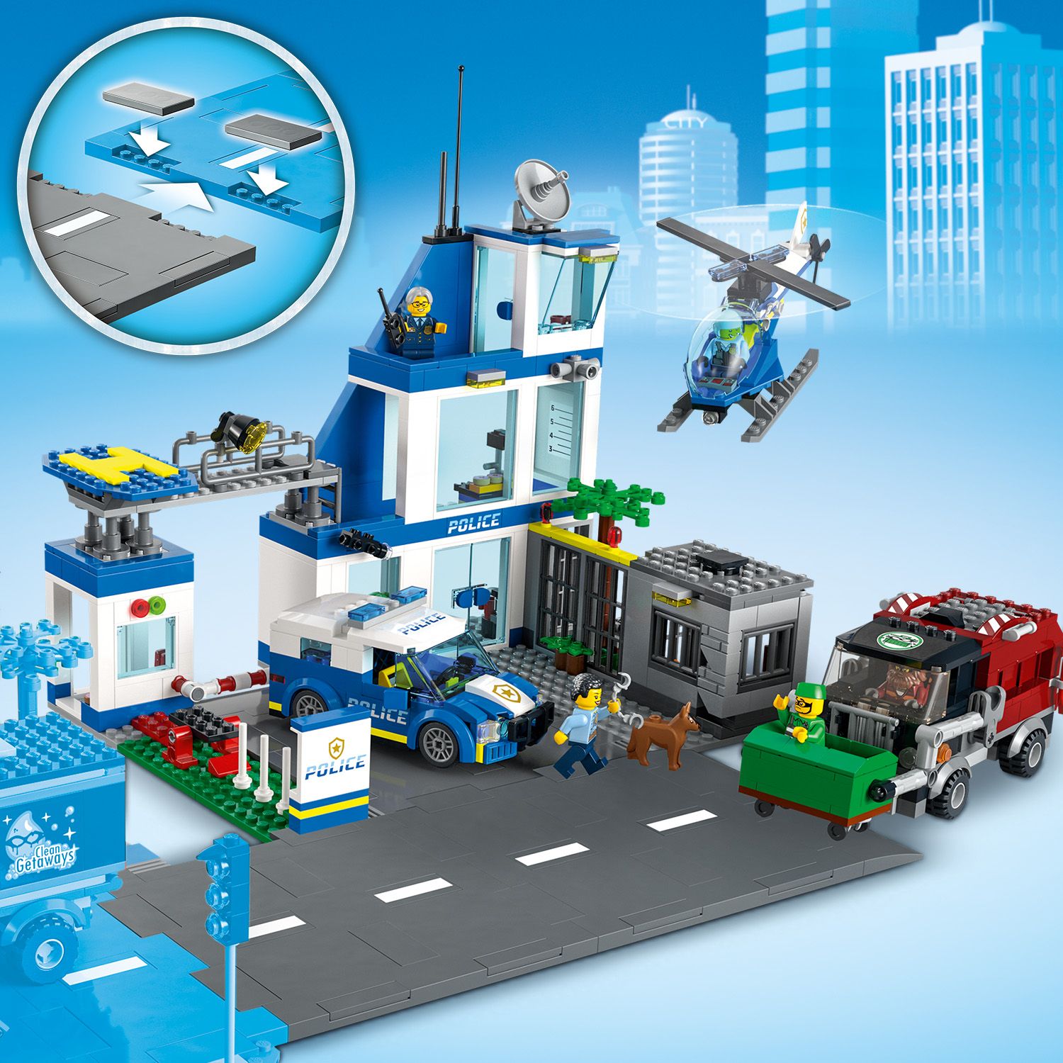Система дорожных плит LEGO®
