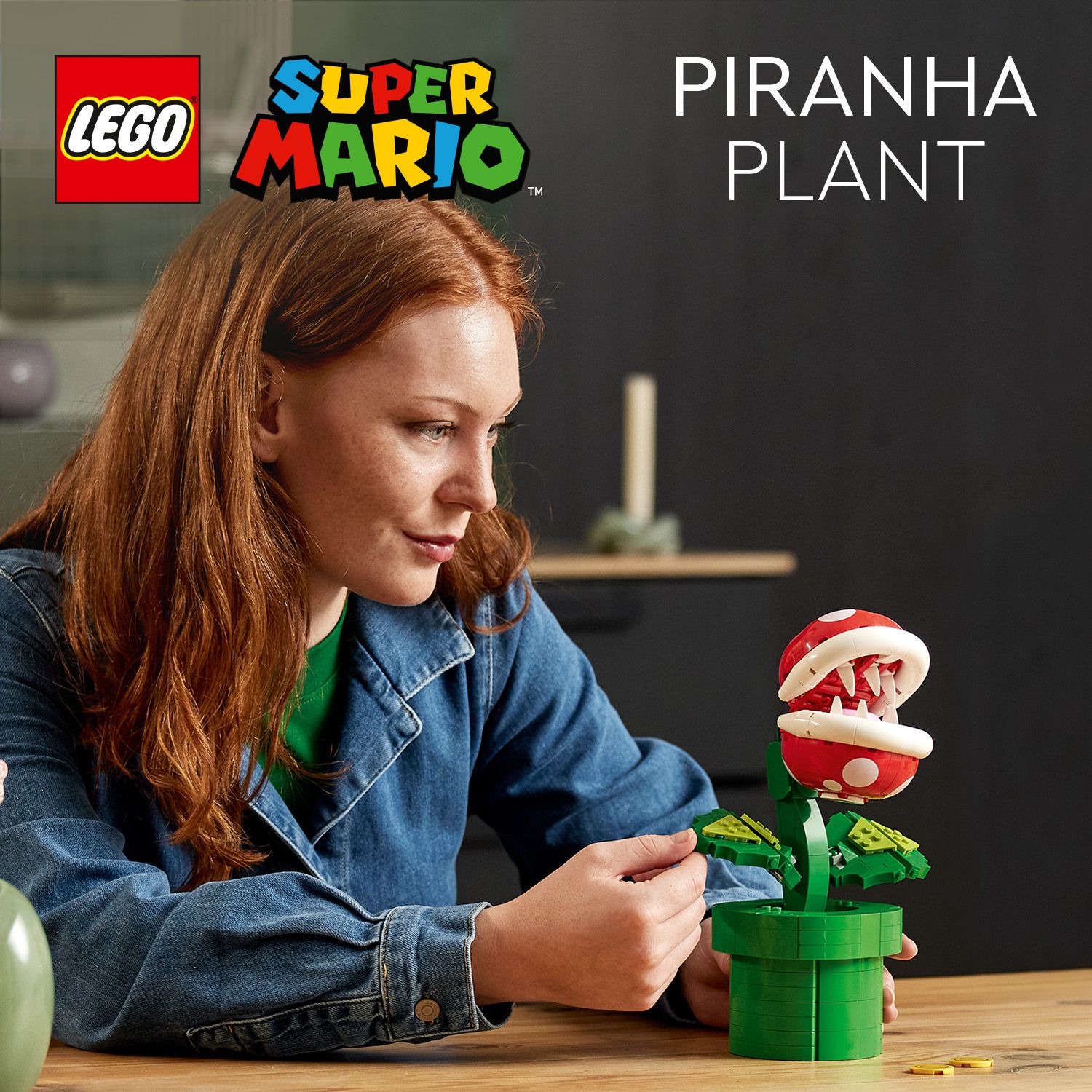 Модель для демонстрации Super Mario™ Растение-пиранья