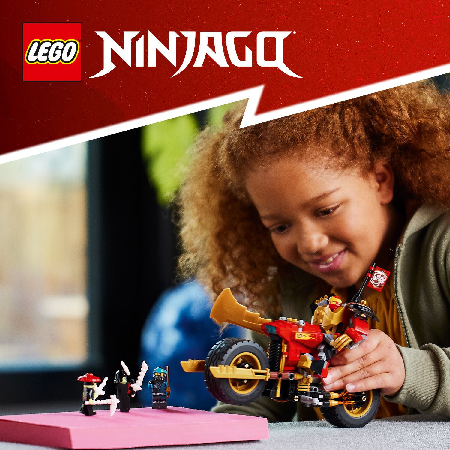 Набір із роботами й мотоциклами NINJAGO®