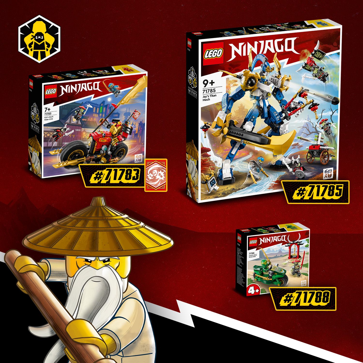 Конструктор LEGO NINJAGO Робот-титан Джея (71785) купить в Киеве