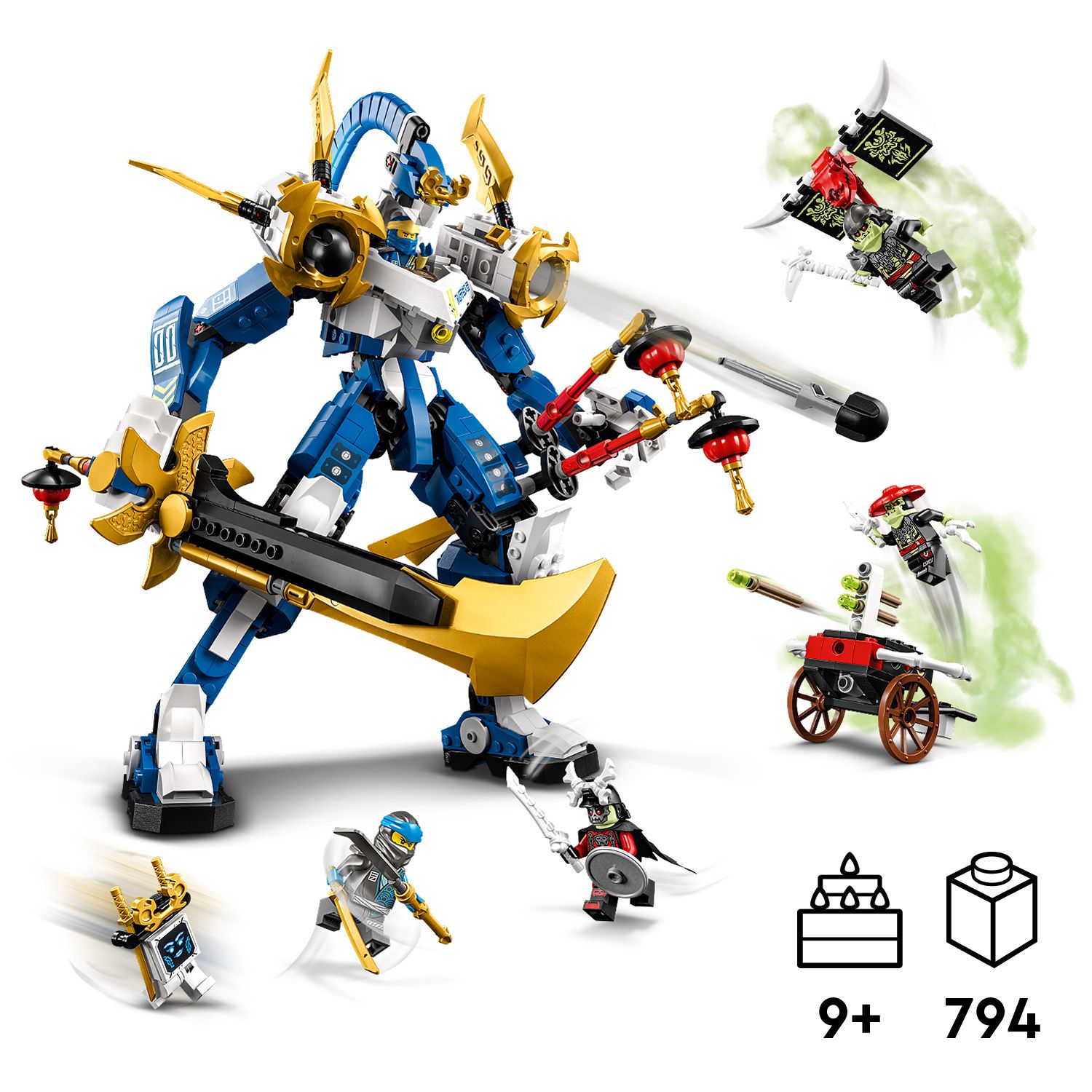 Конструктор LEGO NINJAGO Робот-титан Джея (71785) купити в Києві ...