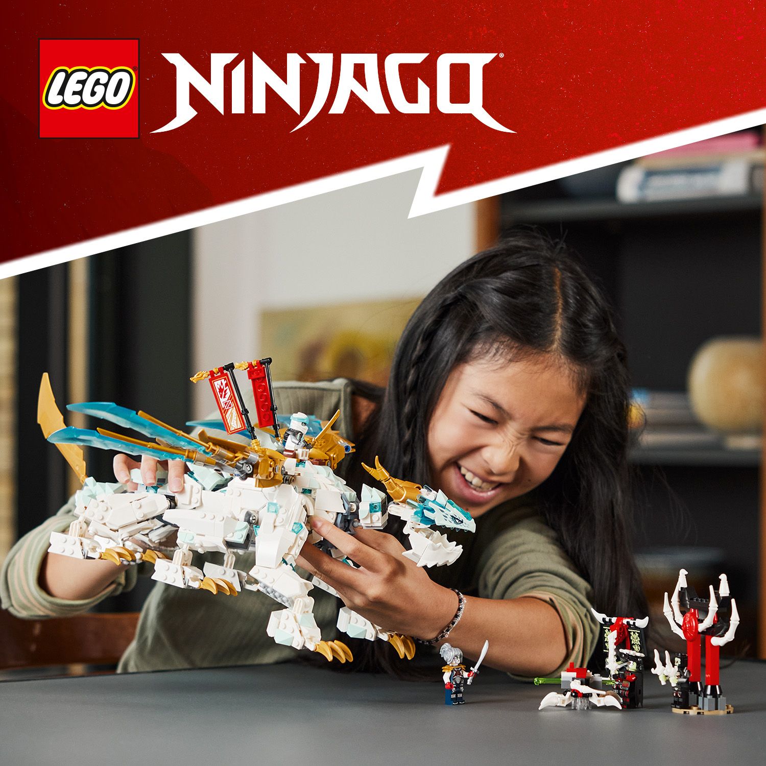 Впечатляющий набор 2 в 1 с драконом NINJAGO®