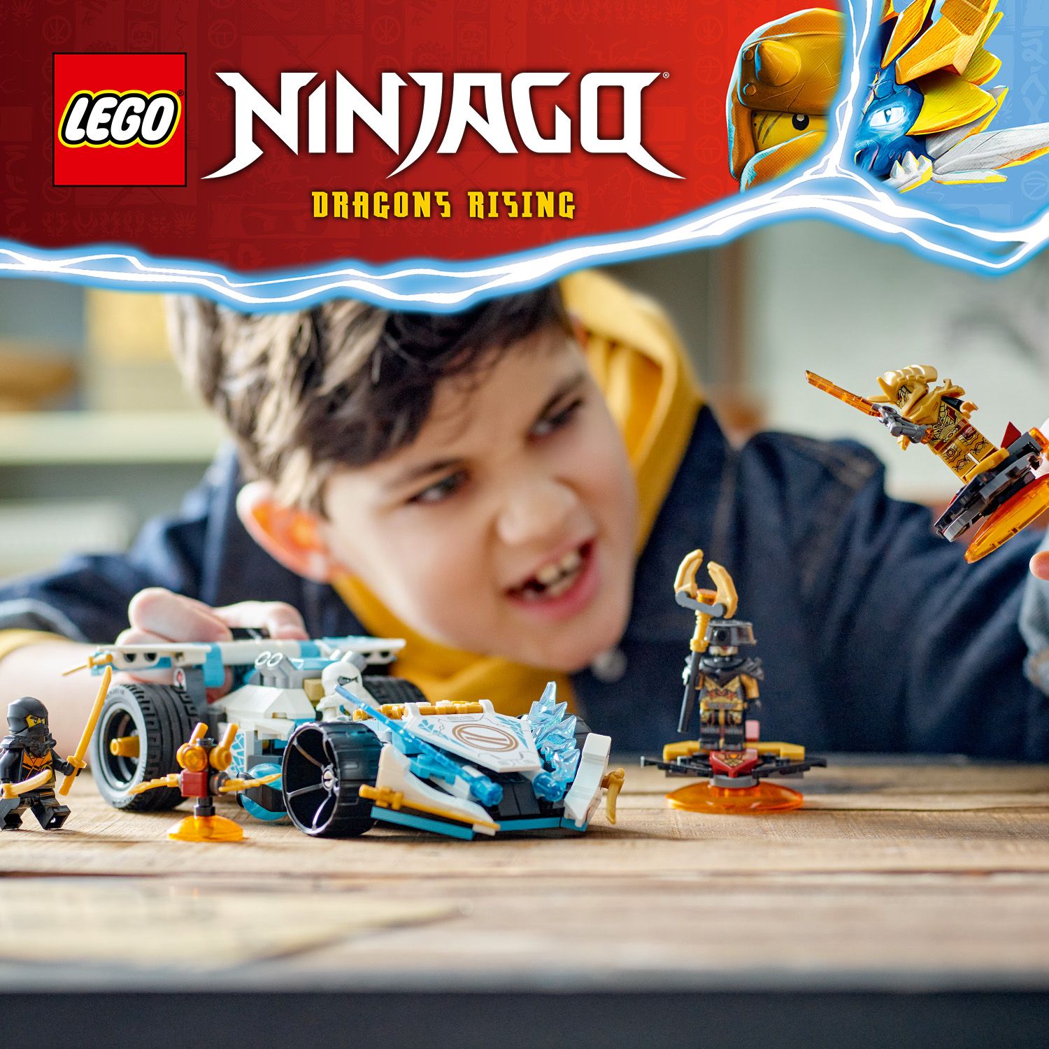 Игровой набор NINJAGO® гоночная машина и летательные аппараты