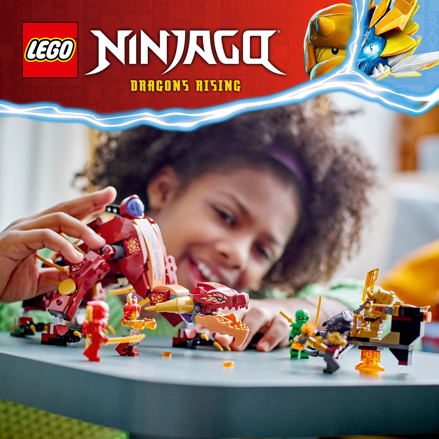 Крутой игровой набор LEGO® NINJAGO® с драконом